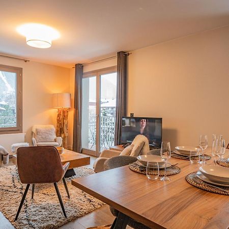 Perle Blanche - Brand New 2 Bedroom Apartment Perfectly Located Chamonix ภายนอก รูปภาพ