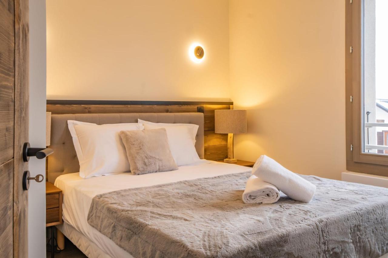 Perle Blanche - Brand New 2 Bedroom Apartment Perfectly Located Chamonix ภายนอก รูปภาพ