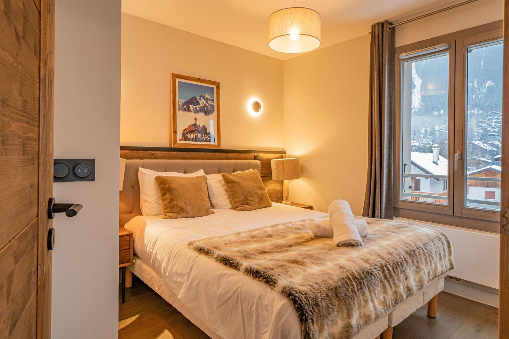 Perle Blanche - Brand New 2 Bedroom Apartment Perfectly Located Chamonix ภายนอก รูปภาพ