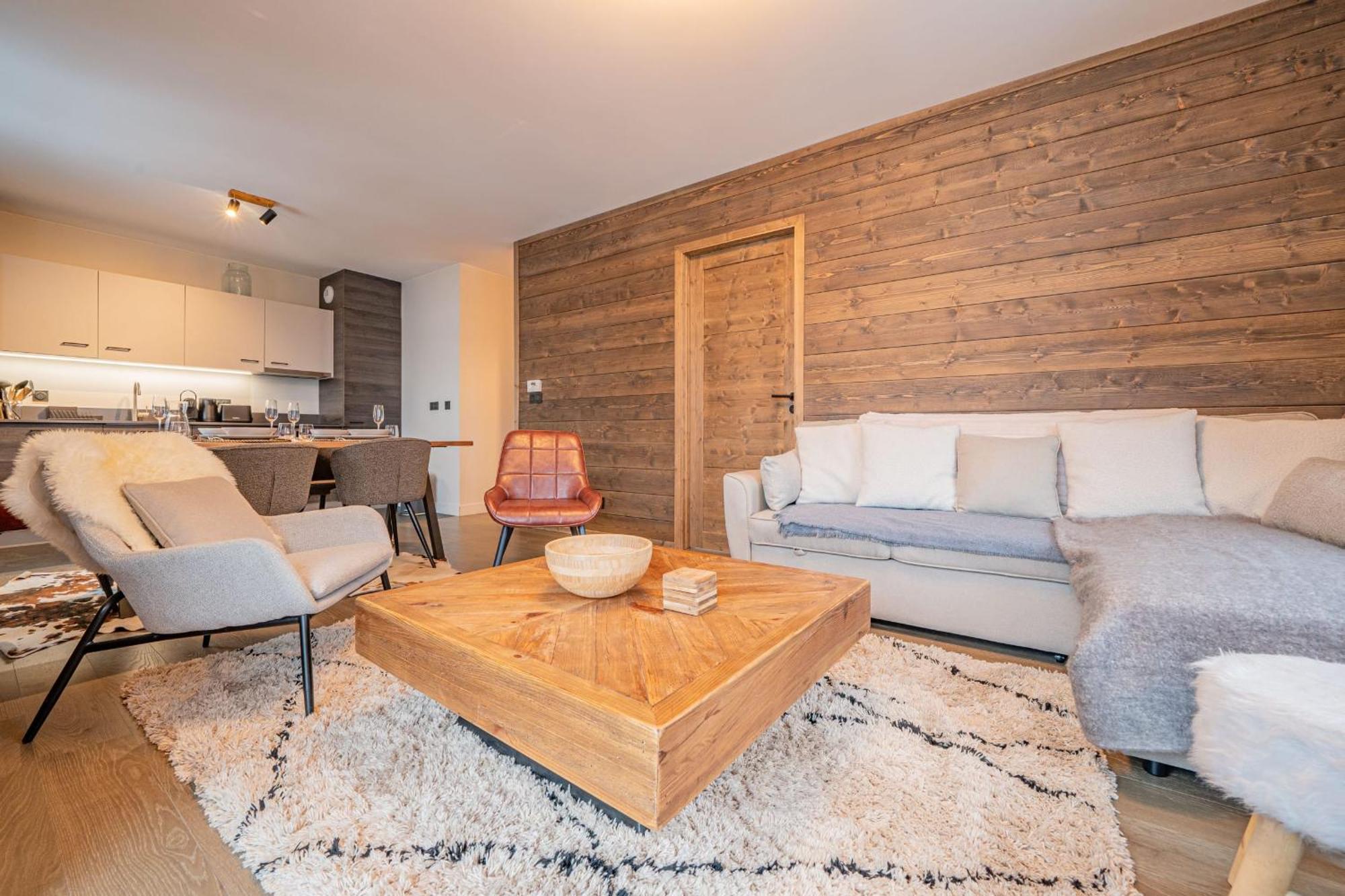 Perle Blanche - Brand New 2 Bedroom Apartment Perfectly Located Chamonix ภายนอก รูปภาพ
