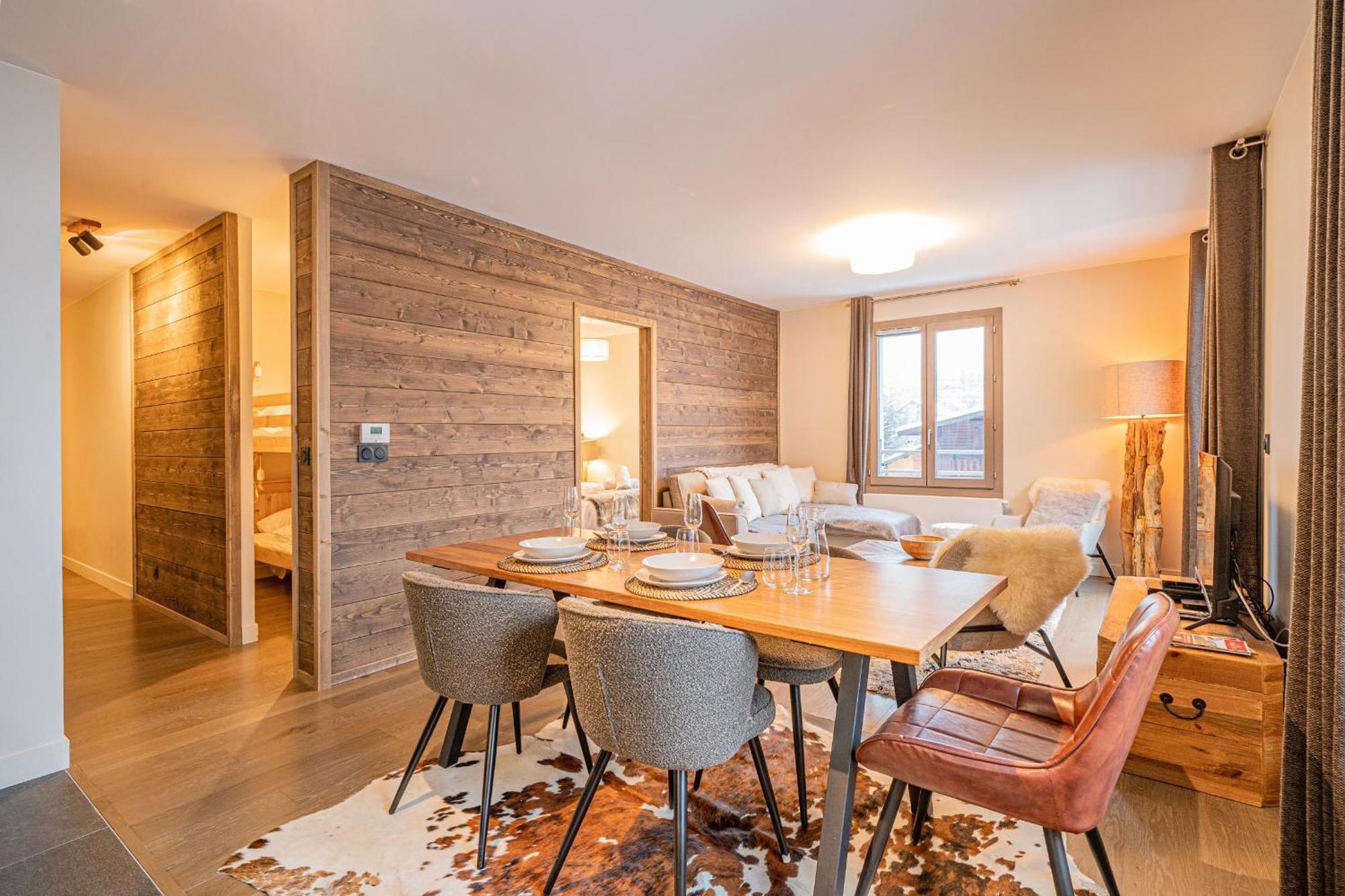 Perle Blanche - Brand New 2 Bedroom Apartment Perfectly Located Chamonix ภายนอก รูปภาพ